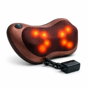 ChatGPT Image 22 feb 2026, 12_12_34 Almohada Masajeadora Eléctrica para Cuello y Espalda con Calor Infrarrojo – Masaje Shiatsu Portátil