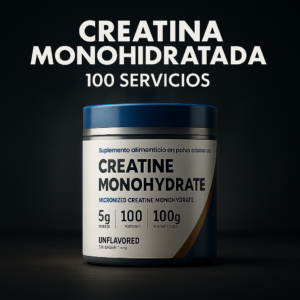 Creatine Monohydrate 100 Servicios