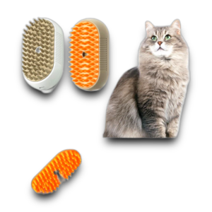 Cepillo Masajeador de Vapor para Mascotas